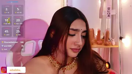 ashalisha webcam model stream image