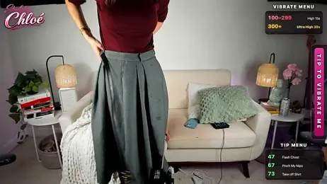 itschloelaurent webcam model stream image