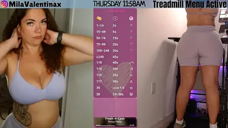 MilaValentina webcam model stream image