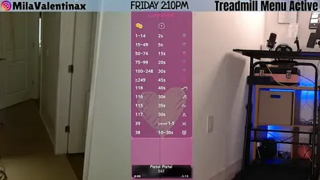 MilaValentina webcam model stream image