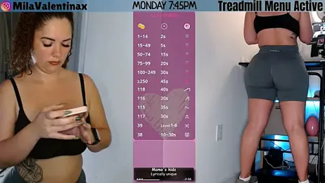 MilaValentina webcam stripchat model stream image