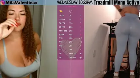 MilaValentina webcam model stream image