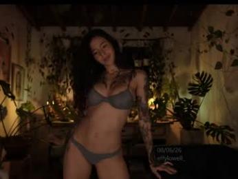 effylowell_ webcam model stream image