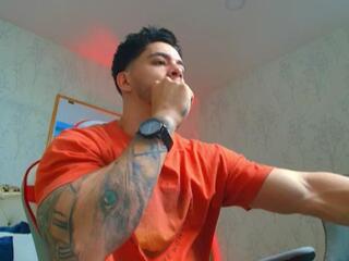 Alan Thompson webcam model stream image