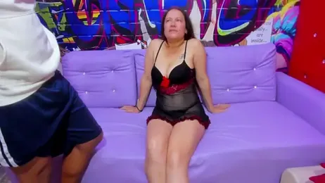 hot-threesome webcam stripchat model stream image