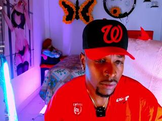 Aron Collins webcam model stream image
