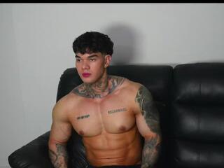 Justin Clark webcam model stream image