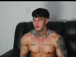 Justin Clark webcam flirt4free model stream image