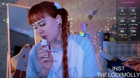 LolyMolli webcam stripchat model stream image