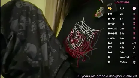 tasty_stranger_aishe webcam model stream image