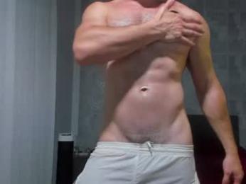 adam_muscle_ webcam model stream image